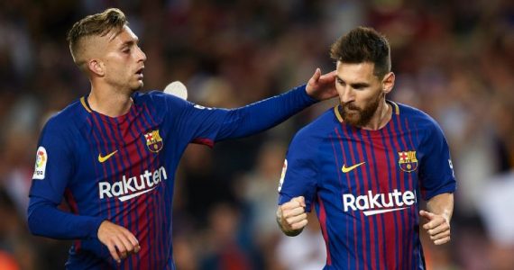 Messi anota 4 goles en un 6-1 del Barcelona vs Eibar.