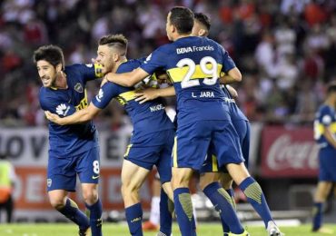 Boca le Gano a River en el Monumental
