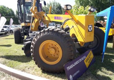 Vialidad Provincial presentó nueva maquinaria para el Valle de Uco