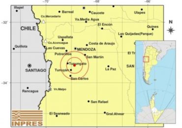Temblor en Mendoza