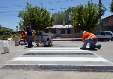 Demarcación de Sendas Peatonales Tgto