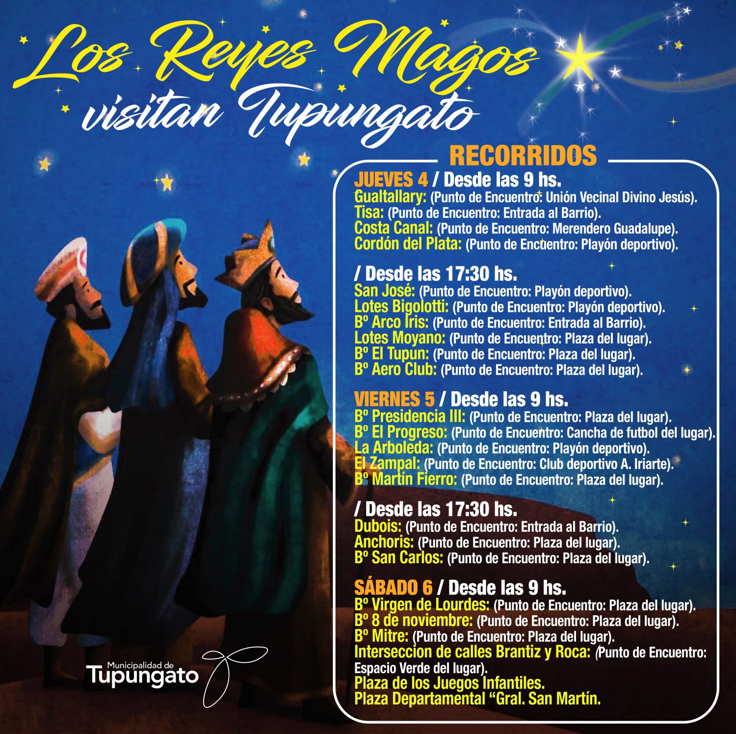 Reyes Magos en Tgto