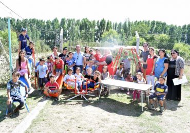 Se entregaron materiales a SEOS Y CDyF de Tupungato