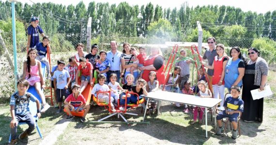 Se entregaron materiales a SEOS Y CDyF de Tupungato