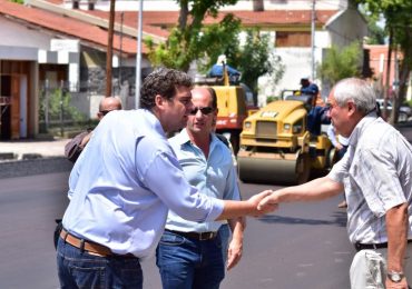 El ministro Kerchner recorrió obras en Tupungato