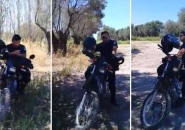 Investigan a tres policías que fueron “escrachados” durante un recreo en Maipú
