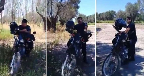 Investigan a tres policías que fueron “escrachados” durante un recreo en Maipú