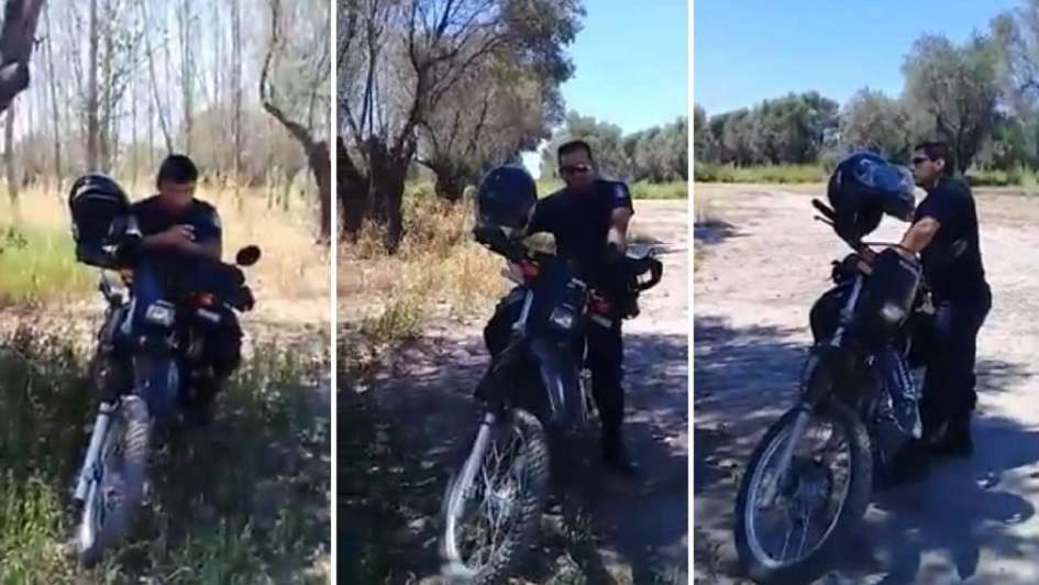 Investigan a tres policías que fueron “escrachados” durante un recreo en Maipú