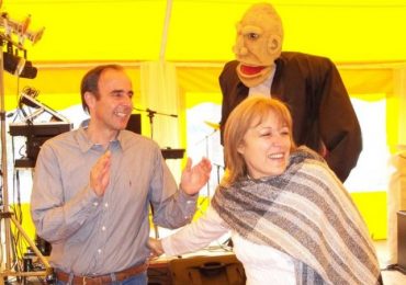 Carleti y su ex esposo, Leonardo Hisa