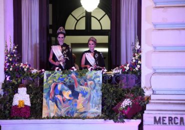 Las nuevas soberanas vendimiales disfrutaron su serenata tras la coronación