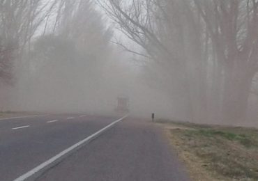 viento zonda en el valle de uco