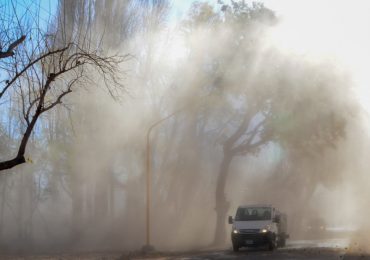 Alerta Zonda en el Valle de Uco