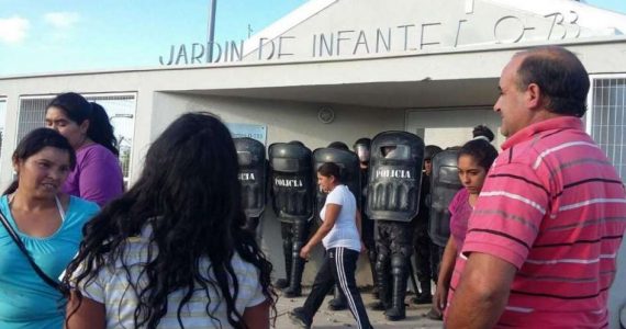 Disturbios en Tunuyán tras la detención de un celador acusado de abusar de una nena