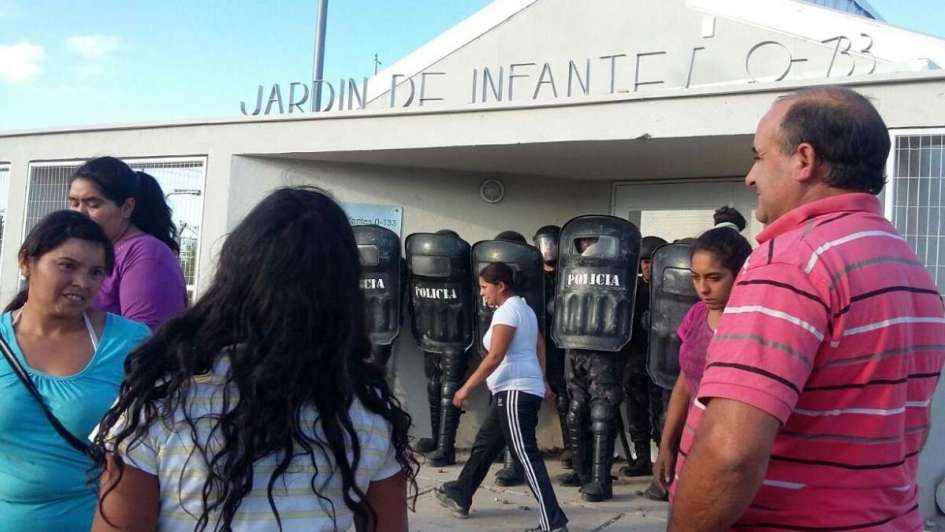 Disturbios en Tunuyán tras la detención de un celador acusado de abusar de una nena