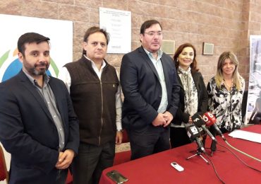 conferencia de prensa realizada en San Rafael con el fin de explicar el alcance del Decreto 432/18