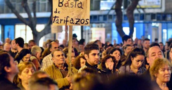 En Mendoza, la movilización fue en San Rafael (Foto Los Andes)