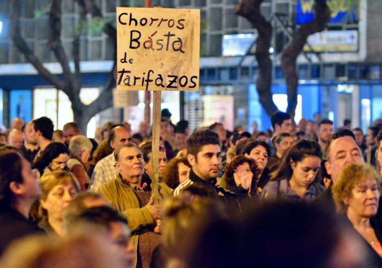 En Mendoza, la movilización fue en San Rafael (Foto Los Andes)