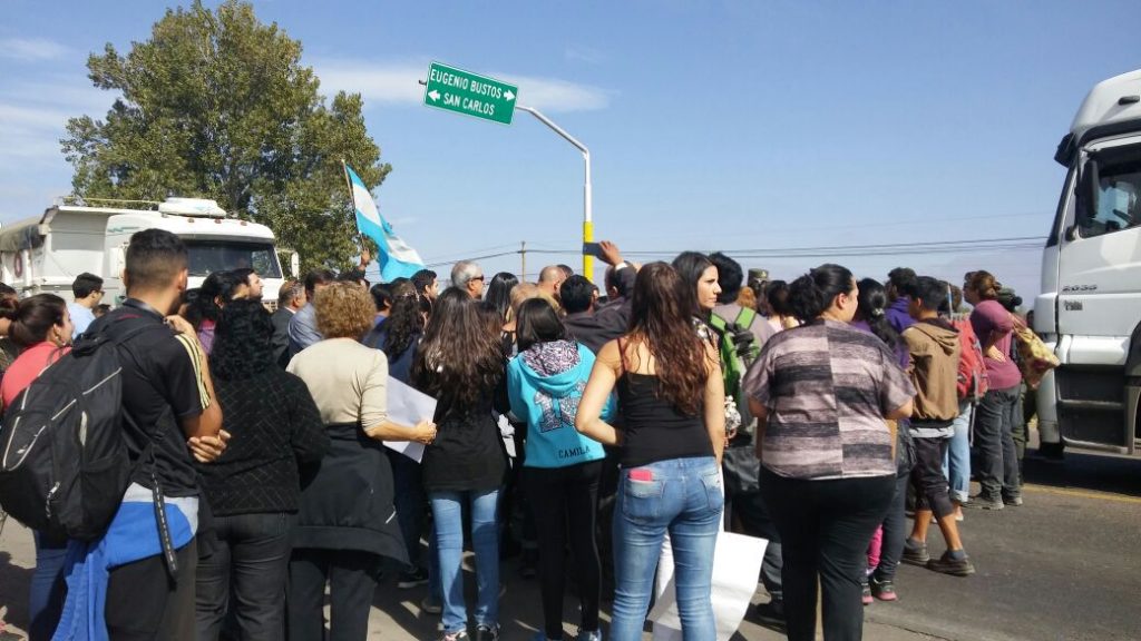 Imputados por manifestaciones en contra del fracking