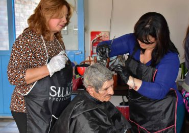 Peluquería en el hogar de ancianos