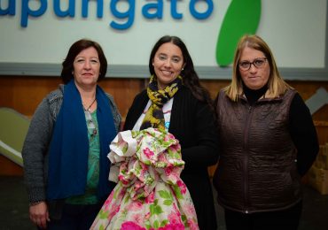 Trabajo solidario del taller Municipal de Corte y Confección Tgto