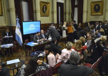 exposiciones en las comisiones del Senado