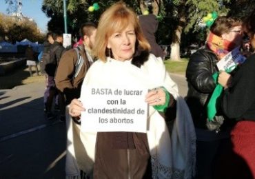 Patricia Galván: diputada provincial, neonatóloga y militante a favor del aborto.