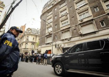El departamento de la ex presidenta en el barrio porteño de La Recoleta.