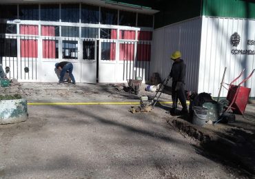 Nuevos contrapisos-de-patios en la escuela Luis Piedra Buena