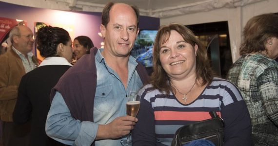 Gustavo Soto junto a Liza Cendoya