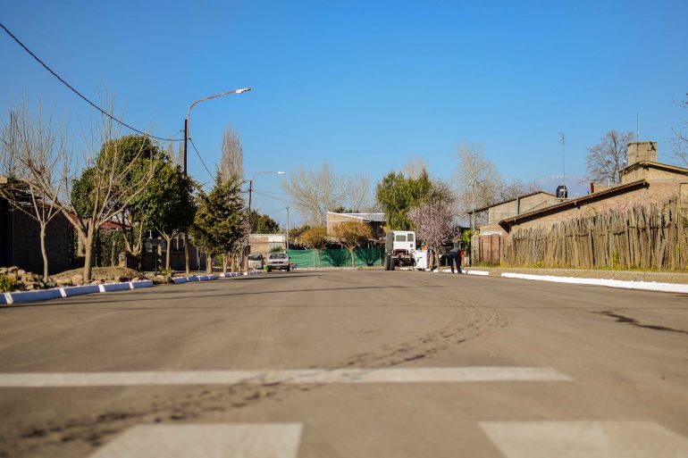 Pavimentación Bº Los Cerezos Tgto1