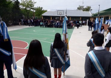 Inauguraron el playón deportivo de la Escuela Piaggi en Tupungato
