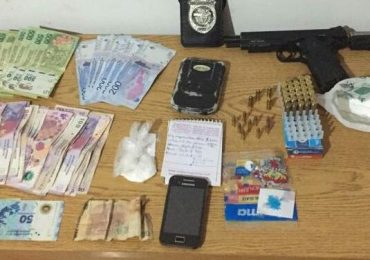 Los efectivos secuestraron drogas, armas y dinero en efectivo. Ministerio de Seguridad