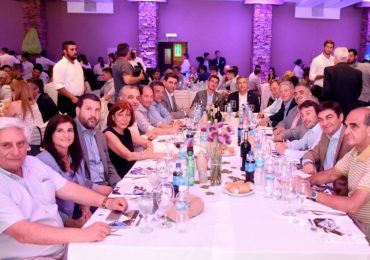 Al acto de la Cámara de Comercio fueron casi todos los precandidatos a la Gobernación.