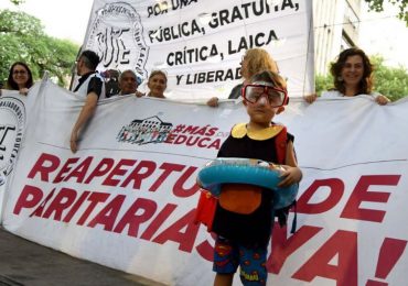 SUTE protestó por el cambio