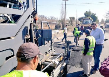 Es una de las principales vías de circulación del departamento. Las obras son financiadas por el Gobierno de Mendoza y ejecutadas por el Municipio de San Carlos.