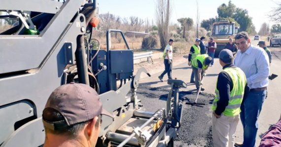 Es una de las principales vías de circulación del departamento. Las obras son financiadas por el Gobierno de Mendoza y ejecutadas por el Municipio de San Carlos.