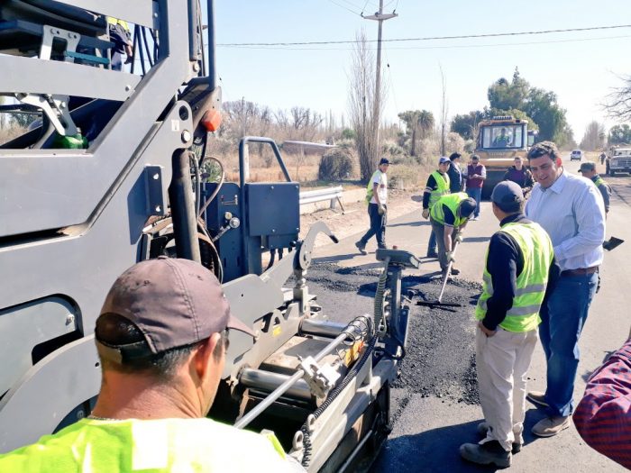 Es una de las principales vías de circulación del departamento. Las obras son financiadas por el Gobierno de Mendoza y ejecutadas por el Municipio de San Carlos.