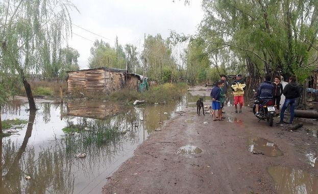 La barriada está ubicada el sur del departamento tunuyanino (foto: Cuco Digital)