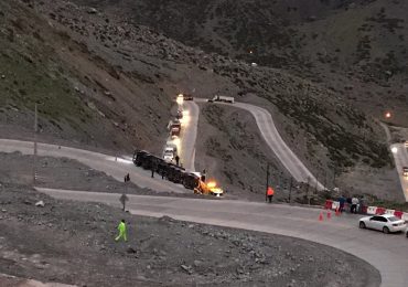 vuelco camion los caracoles