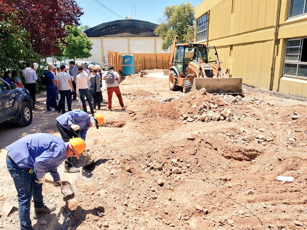 Comenzó la construcción del nuevo espacio para el resonador del Notti