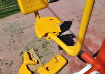 Vandalismo en Pistas de Salud Tgto