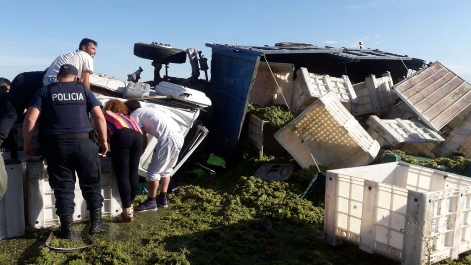 Acidente camion tupungato