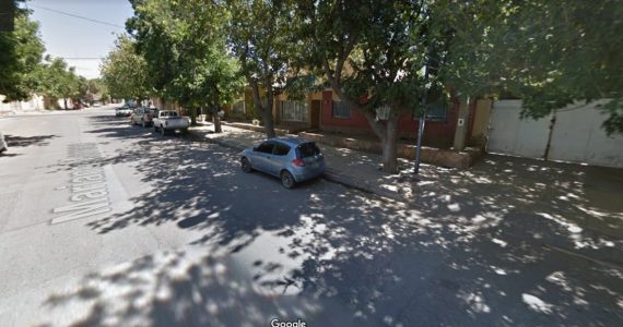 El hecho sucedió en Calle Mariano Moreno de Tupungato