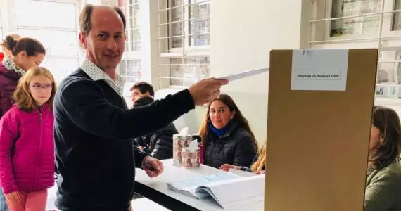 Un hecho que se repite. El actual mandatario ya había expuesto una situación similar en las elecciones anteriores.