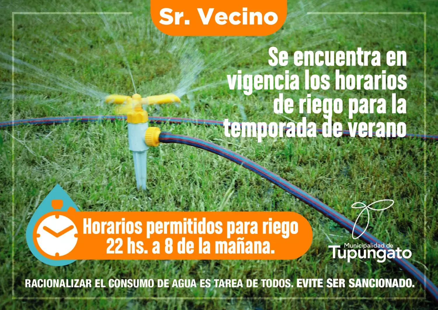 Horario de Riego
