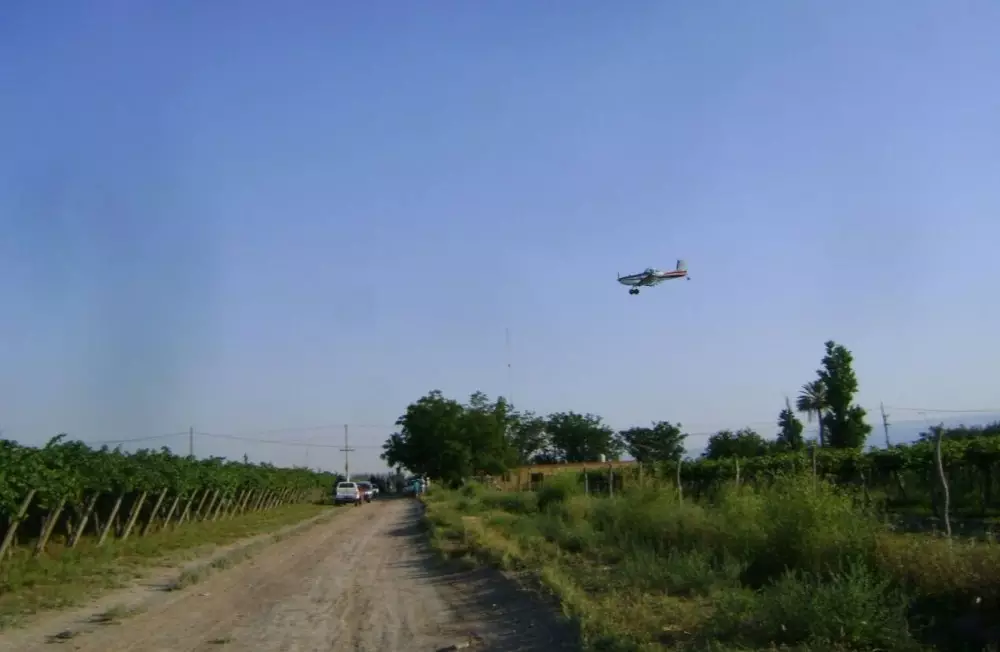 Se reinician las aeroaplicaciones para Tunuyán, Tupungato y San Carlos