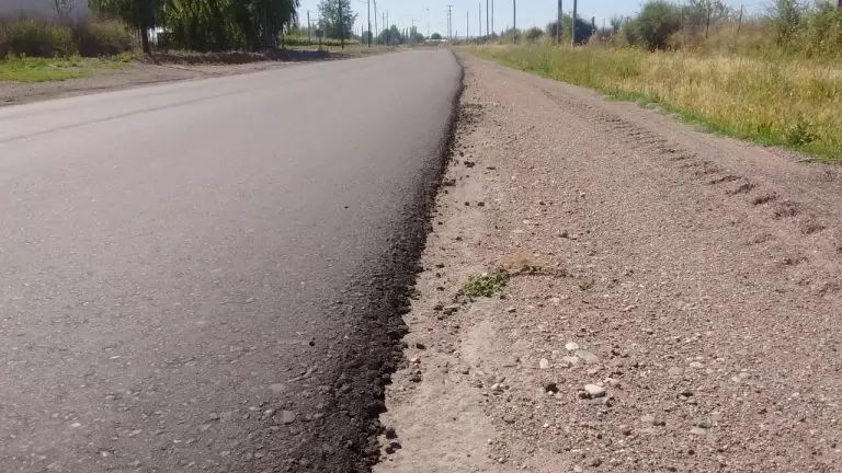 Finalizó la repavimentación de la ruta provincial 92 en el Valle de Uco