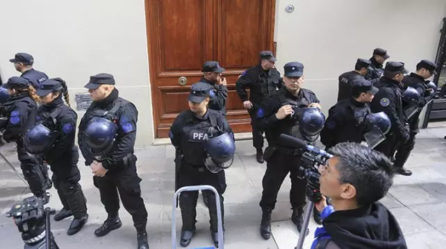Allanamiento Cristina Kirchner