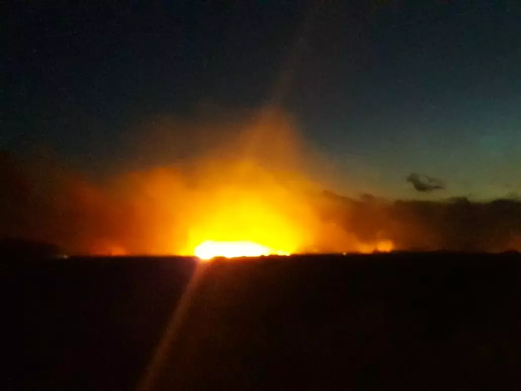 Ya suman más de 250 hectáreas incendiadas en Tunuyán